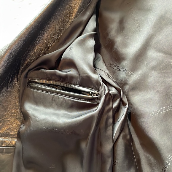 Dolce & Gabbana 100% leather jacket - Picture 4 of 13